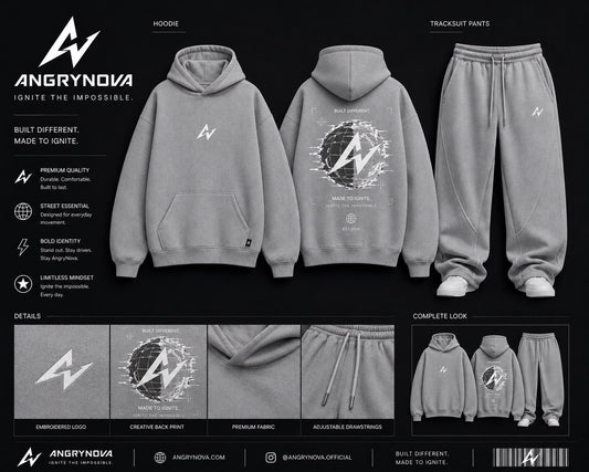 Newly branded Angry Nova top and bottom wear
